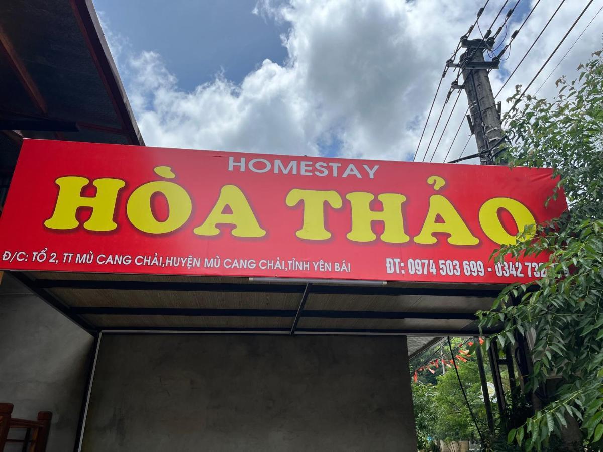 Homestay Hoa Thao - Bus ,Trek & Motorbike Mu Cang Chai Exterior foto