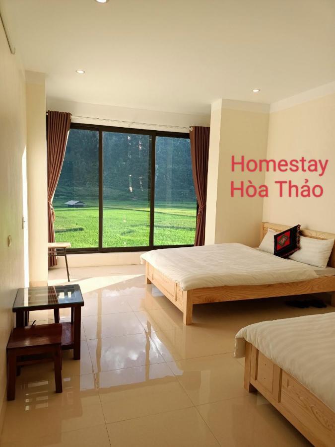 Homestay Hoa Thao - Bus ,Trek & Motorbike Mu Cang Chai Exterior foto